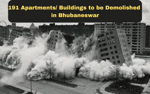 191 Apartments/Buildings to be Demolished in Bhubaneswar